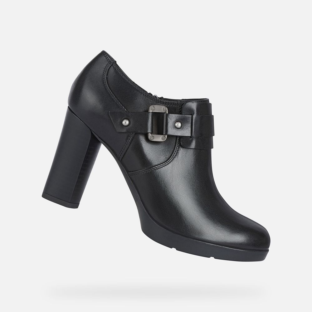 Geox Bayan Topuklar Siyah - Anylla Uzun - LPD-812963